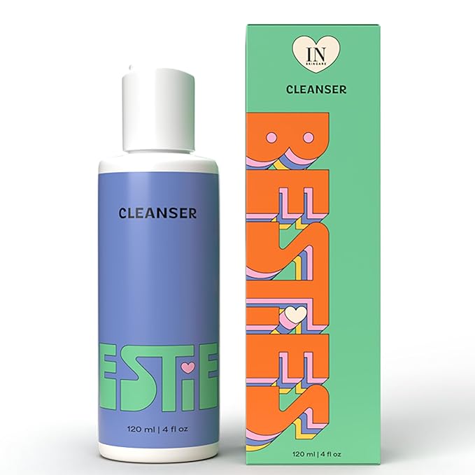 InstaNatural BESTIES Gentle Teen Face Cleanser | Vitamin C, Aloe Vera, Coconut Water | Simple Skincare for Healthy Skin | for Blemishes, Uneven Tone, Hydration, (Face Wash for All Skin Types)