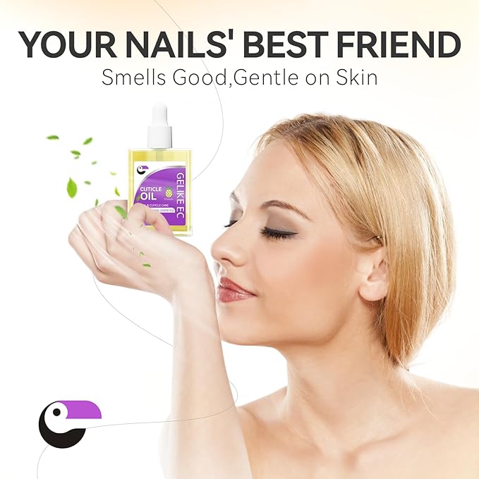 gelike ec Cuticle Cream Nail Treatment: Organic Natural Balm Moisturizing Repair Cuticles - Quick Absorption Deeply Nourish Nails for Frequent Hand Use Light Peach Scent 20g