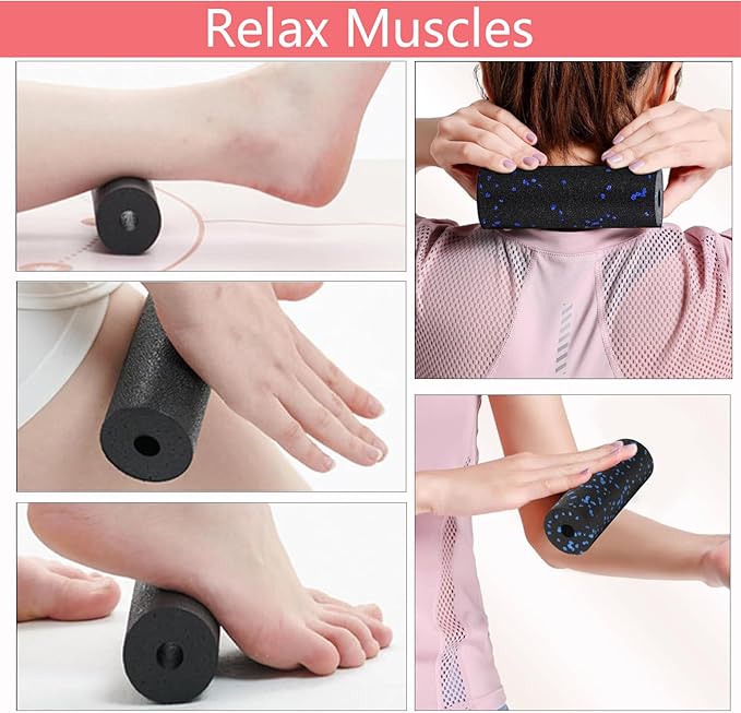 XCZGSW Mini Foam Roller, High Density Massage Tool for Physical Therapy