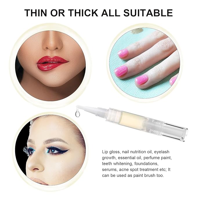 UPZIGS Empty Cuticle Oil Pen, 5ml-10 Pack