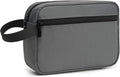 XIRYOHEAUR Travel Hanging Toiletry Bag with Carry Handle - Water-Resistant Small Cosmetic Organizer for Men & Women, Makeup, Shaving Kit, Gym & Travel Essentials (Charcoal Gray)