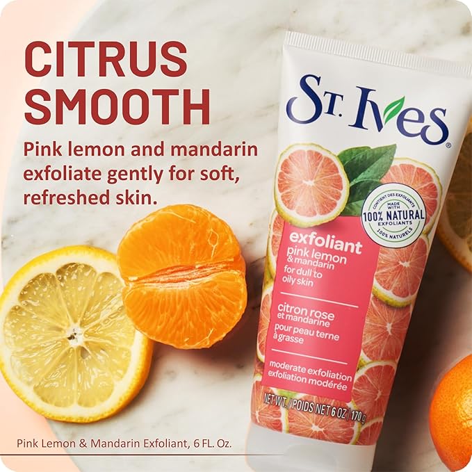 St Ives 150ml Radiant Skin Pink Lemon & Orange Scrub (Packaging may vary)