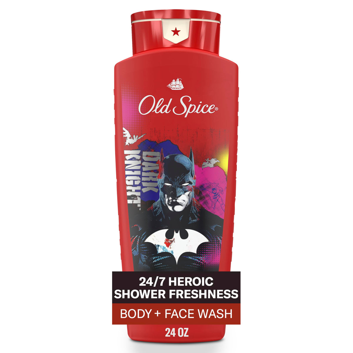 Old Spice Body Wash for Men, Long-Lasting Brooklyn Bounce Scent, 24 fl oz