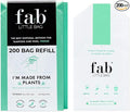 Fab Little Bag Sanitary Waste Bags - Pack of 200 Dispenser Bags (Dispenser Sold Separately) - Prevents Odours, No Mess, Eco Friendly