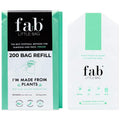 Fab Little Bag Sanitary Waste Bags - Pack of 200 Dispenser Bags (Dispenser Sold Separately) - Prevents Odours, No Mess, Eco Friendly