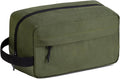 Vorspack Travel Toiletry Bag for Men - Hanging Toiletries Bag Water Resistant Travel Bag for Toiletries Accessories - Army Green