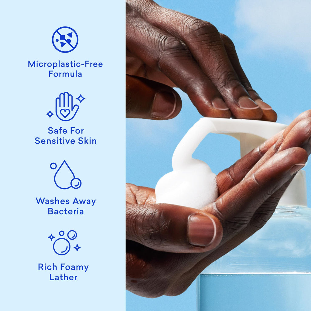 BLUELAND Hand Soap Duo, 2 Bottles with 8 Refill Tablets, Variety Scents
