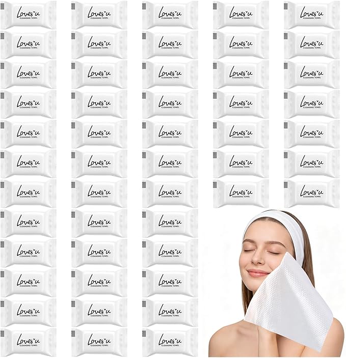 80 PCS Large Compressed Towels Tablets Disposable Compressed Face Towels Portable Cotton Coin Tissues 11.8x9.4in Soft Expandable Towels for Travel Camping Home Makeup Removal
