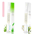 Foncomy 2PCS Cuticle Oil Pen for Nails,Nail Oil Pen for Nail Care,Cuticle Oil for Nails with Nail File,Nail Oil Cuticle Prevent Dry Cracking and Hangnails,Deep Nourishment(Lily & Aloe Flavor)