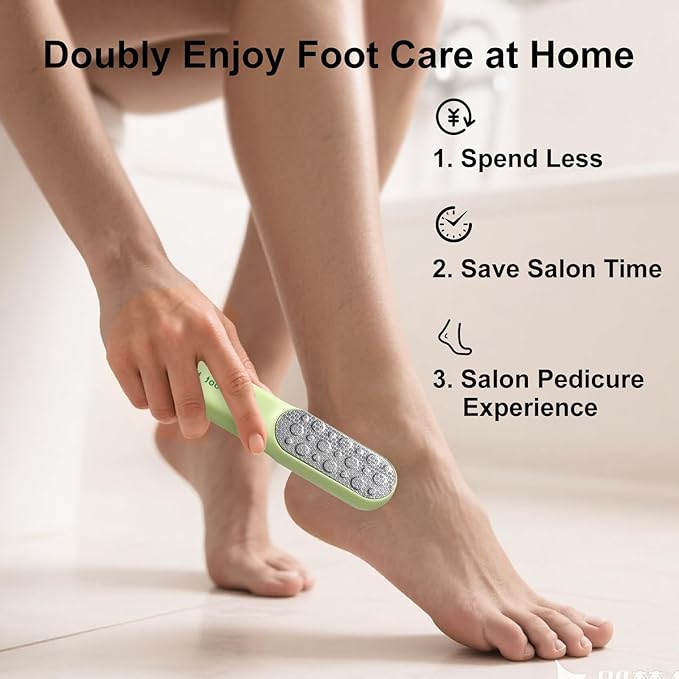 Callus Remover for Feet, Foot File & Foot Scrubber, Safe Hard Skin Removal