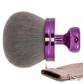 UNIMEIX 3 Inch Sunscreen Brush with Drawstring Bag for Face Kabuki Sunscreen Applicator Self Tanner Brush Body Makeup Coverage Perfector for Liquid Foundation Powder Cream (Violet)