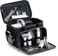 BABEYER Dog Grooming Vacuum Bag, Pet Grooming Kit Bag Perfect for Dog Hair Vacuum & Grooming Tool Kit Accessories- Black