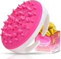 Scala Cellulite Massager Silicone, Bath Scrubber for Smoother Skin Pink
