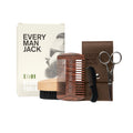 Every Man Jack Beard Grooming Tool Gift Kit for Men, 5 Pieces