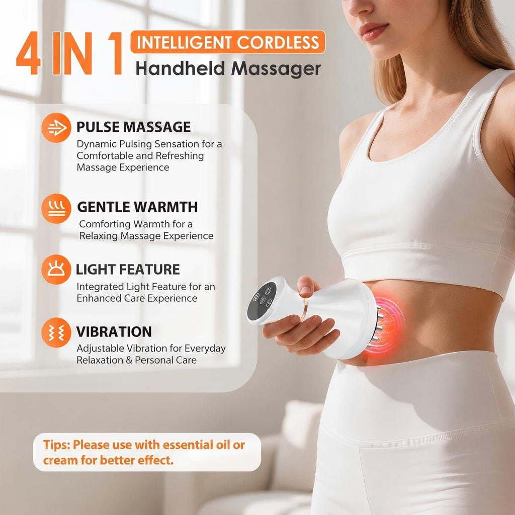 NENRENT Lymphatic Drainage Massager Tool, Body Sculpting Massage