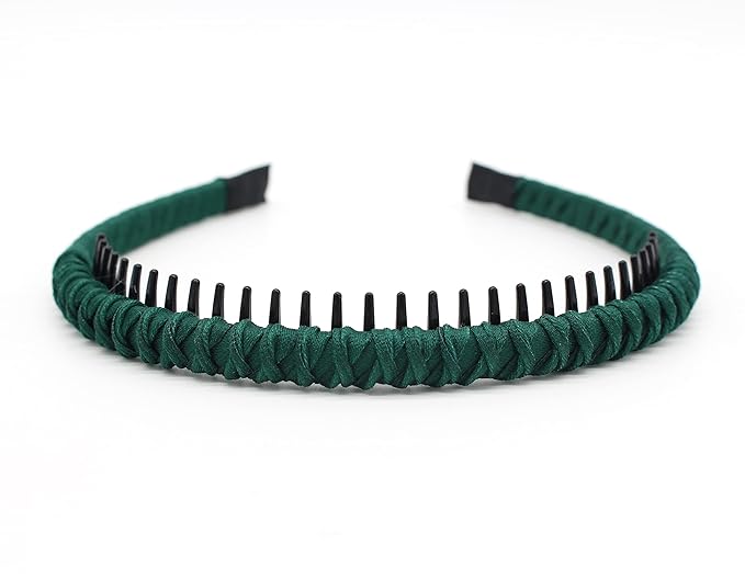 JOBAND Women's Fashion Headbands Hair Accessories for Women Non-slip Braided hair bands Comfy tooth comb Hair Hoop (4 color)