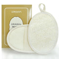 CROVIN Natural Loofah Exfoliating Body Scrubber, Shower Loofah Sponge Pack