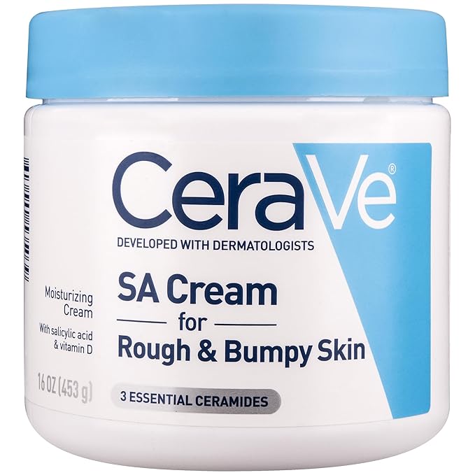 CeraVe SA Moisturizing Cream, Exfoliates and Softens Rough Skin, 16oz