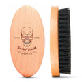 Menesia Walnut Wood Boar Bristle Beard Brush for Men