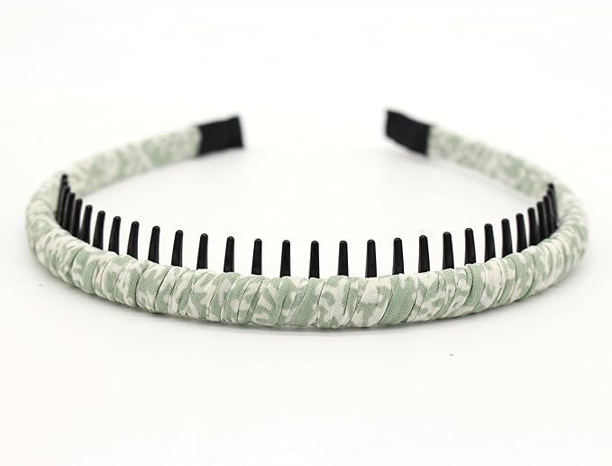 JOBAND plastic headbands for women, fashion hair accessories headband with teeth Suitable Daily Use,Spa,Parties and yoga (pack of 4)