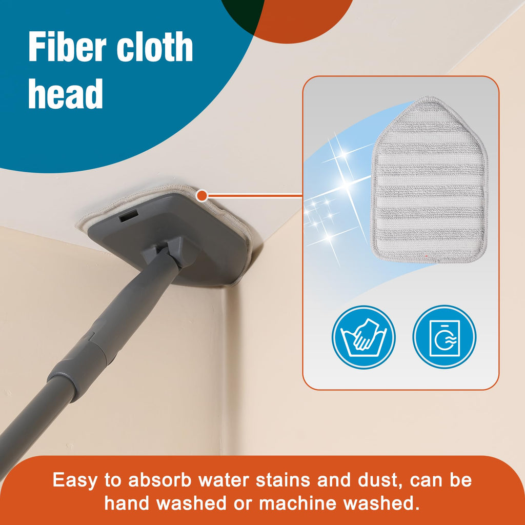 CLEANHOME Tub Tile Scrubber Brush for Cleaning Shower Tile Floor,Bathtub