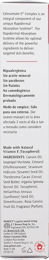 Palmer's Cocoa Butter Formula Skin Therapy Moisturizing Body Oil with Vitamin E & Pure Argan Oil, Deep Body Moisturizer for Dry, Damaged Skin, Scars or Stretch Marks, 5.1 Fl Oz (Pack of 3)