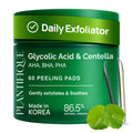 PLANTIFIQUE (Only Refill) Korean Glycolic Acid Pads with CICA, Niacinamide