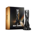 Lijecozy Body Hair Trimmer for Men: Pubic Hair Trimmer with Wireless Charging & 4000K LED Display, Waterproof Wet Dry Body Groomer for Face Legs, 90Min, Ceramic Blade