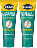 Dr.Scholl's Dry,Flaky Skin Remover Ultra Exfoliating Foot Lotion Cream,Moisturizer with Urea for Rough Dry Cracked Feet, Heal&Soothe for Healthy Looking Feet,Intensive Foot Skin Care,3.5 oz(Pack of 2)
