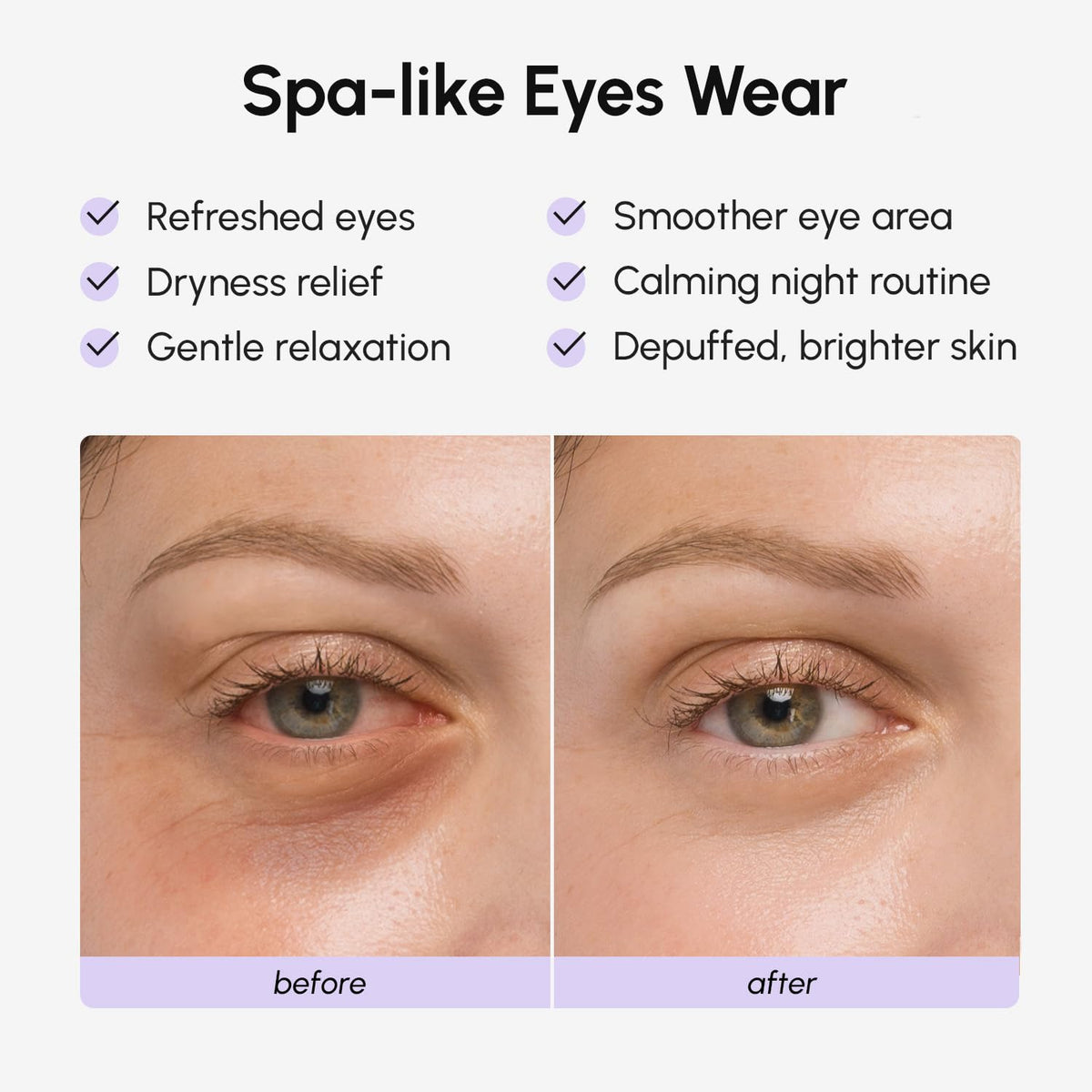 MAREE Heated Eye Masks for Dry Eyes – Disposable Lavander Steam Eye Mask