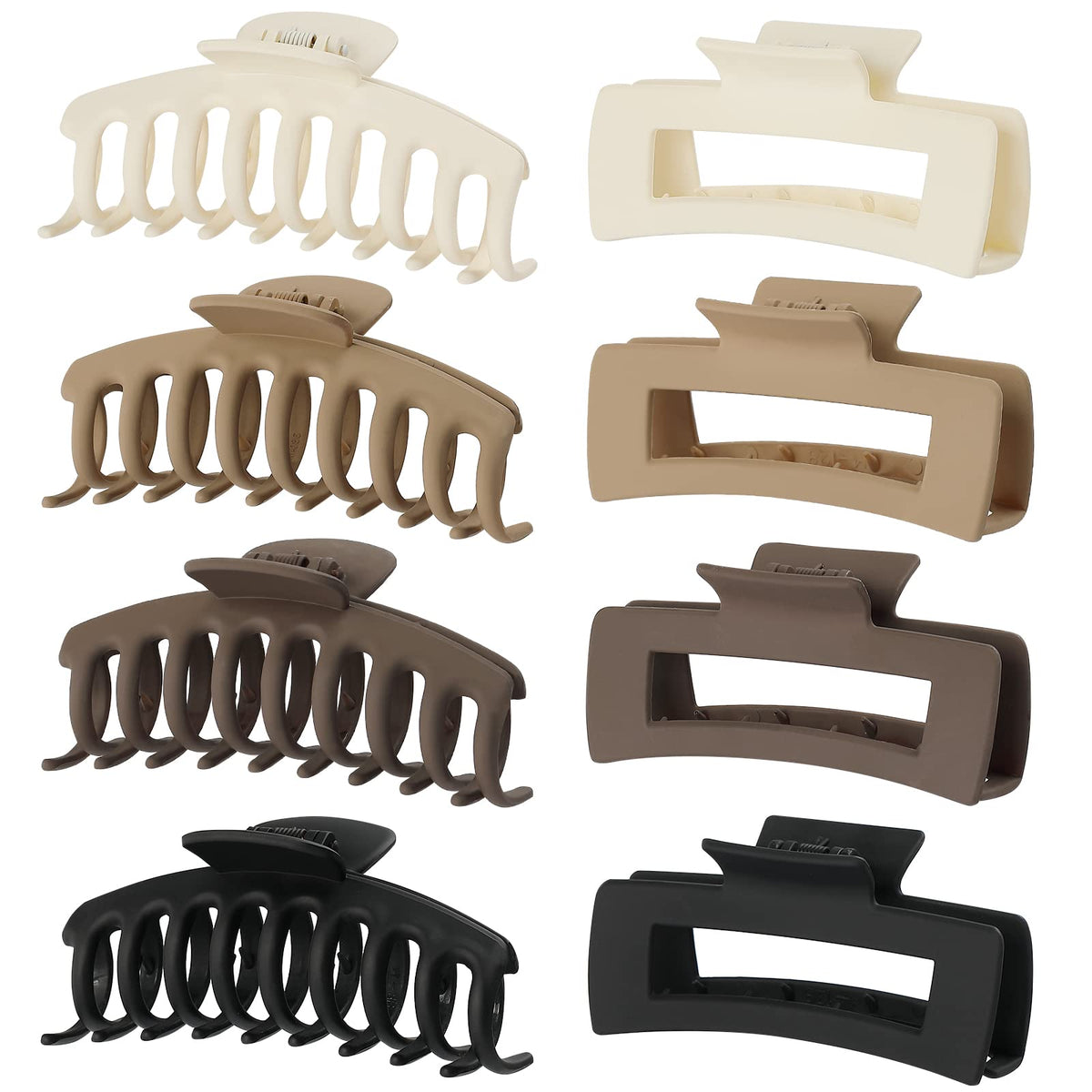 laxizar 8 Pcs Claw Clips Hair Clips for Women Hair Accessories for Women
