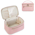 Wandering Nature Makeup Bag, Women Travel Make Up Vanity Case with Handle