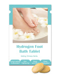 H2RICH Hydrogen Foot Soak Effervescent Tablets 6 Pack | Ginger & Mugwort Herb Foot Bath, Relaxing Spa Pedicure Care | Improves Circulation, Soothes Tired Feet, Softens Calluses, Controls Odor