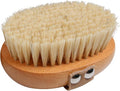OWIIZI Dry Brushing Body Brush Wooden Body Scrubber Exfoliator