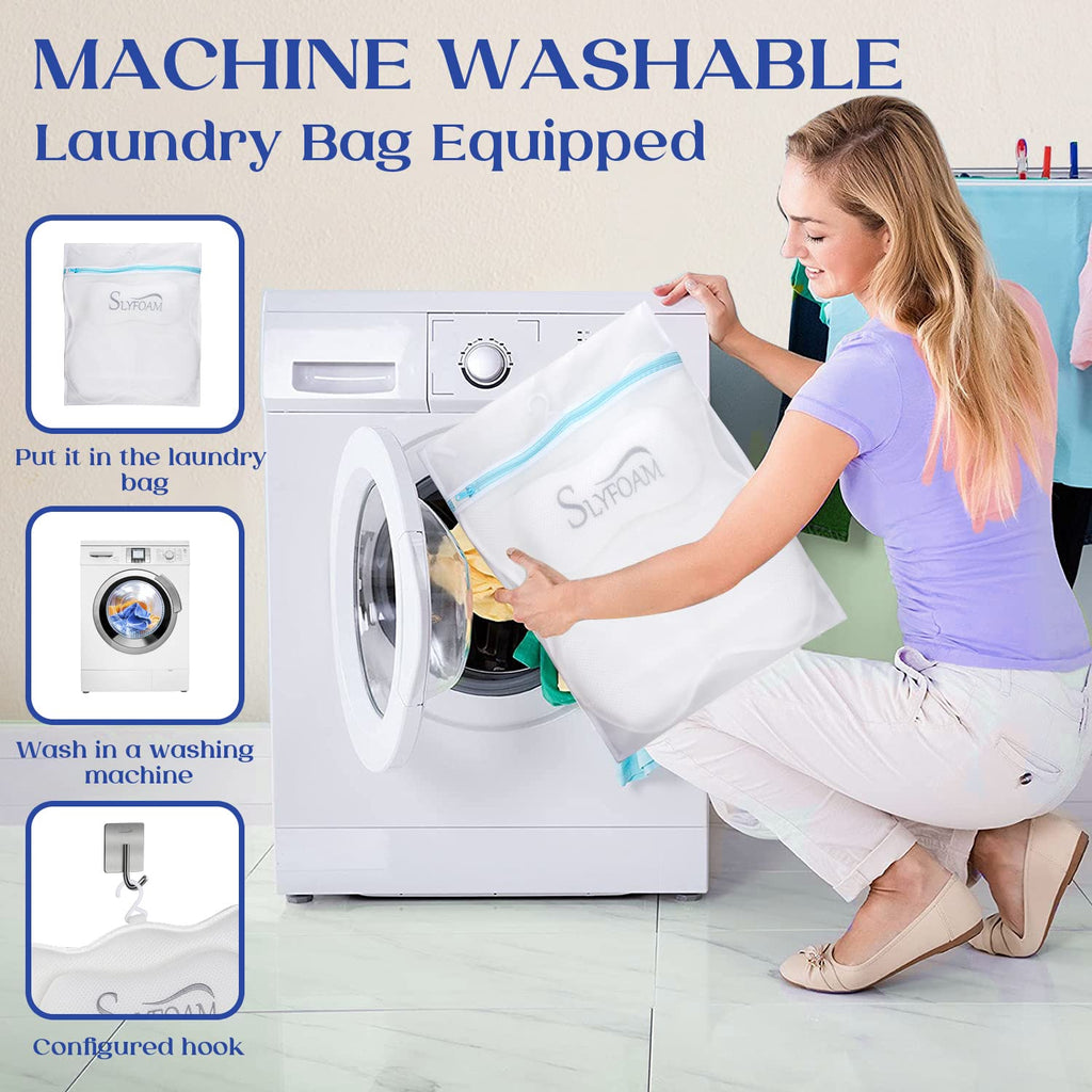 Bath Pillow, Bathtub Pillow with Anti-Slip Suction Cups, 4D Mesh Soft Spa Bath Tub Pillow Headrest, Bath Pillows for Tub with Neck and Back Support Fits Bathtub Spa Tub Jacuzzi, Fathers Day Dad Gifts