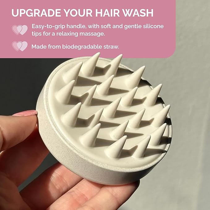 FUL Scalp Massager, Soft Silicone Brush for Hair Growth, Exfoliating Scalp