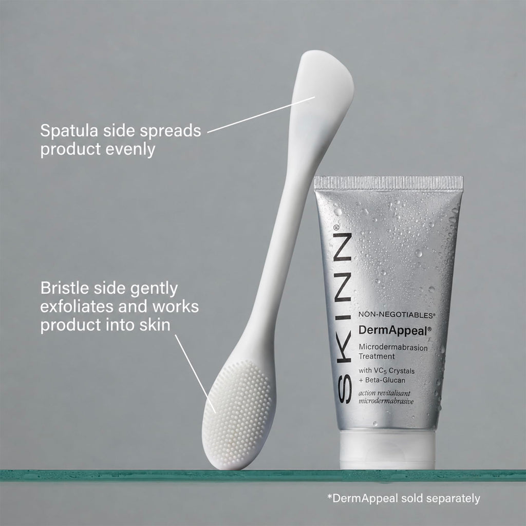 SKINN Pore Polishing Wand, Silicone Facial Cleansing Brush - BPA-Free
