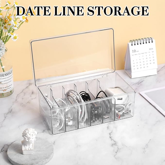 Lash Extension Organizer & Storage, Acrylic Lash Extension Organizer, Large Capacity Eyelash Extension Supplies Storage Container Box with Lid, Neatly Store and Organize Your Lash Supplies (Clear)