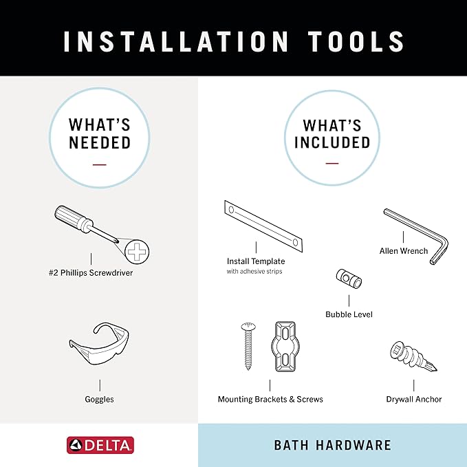 Delta ARV35-DN Arvo Double Towel Hook Bath Hardware Accessory in Brushed Nickel