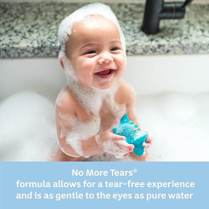 Johnson's Baby Skin Nourishing Moisture Baby Body Wash with Shea & Cocoa Butter, Hypoallergenic & Tear Free Baby Bath Wash, Paraben-, Dye-, Sulfate & Phthalate-Free, 20.3 fl. oz