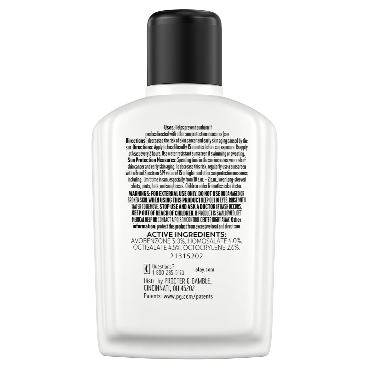 Olay Complete All Day Moisturizer with Broad Spectrum SPF 15 Normal, Sunscreen for Face, 4 Fl Oz (Pack of 1)