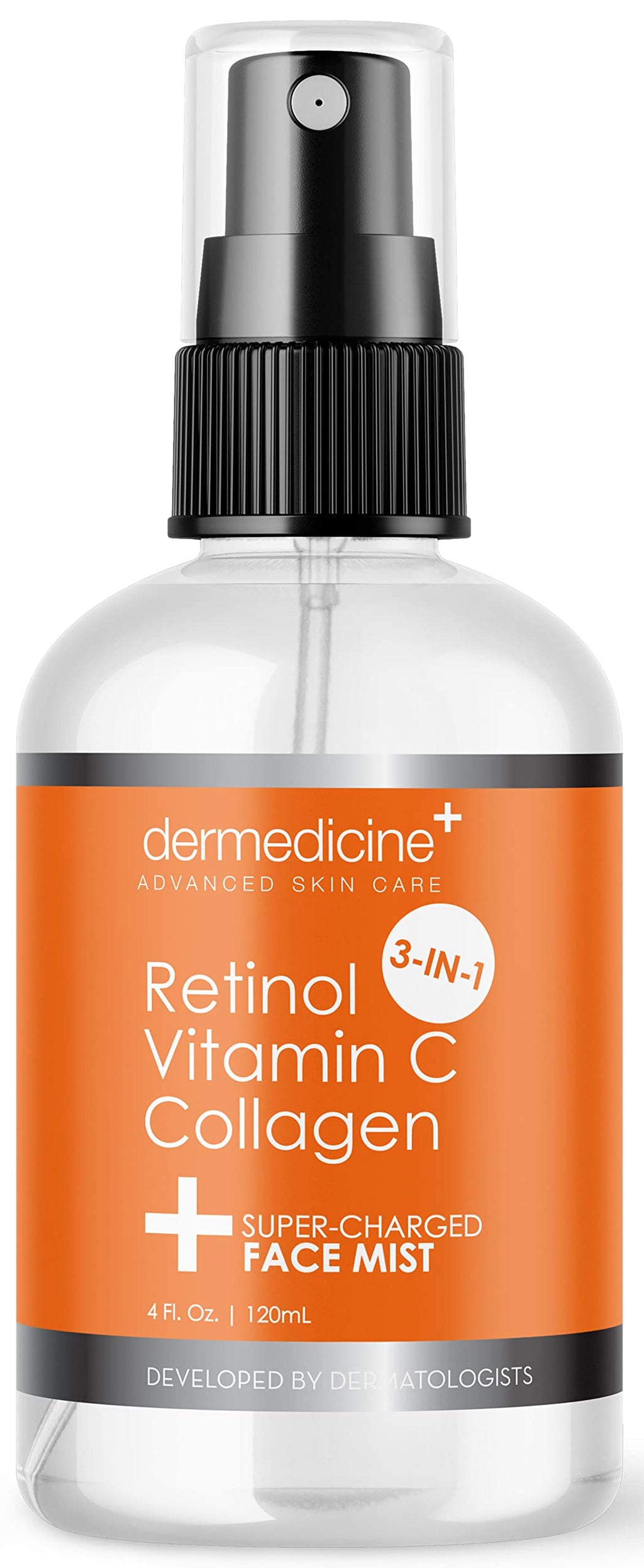 Anti-Aging Face Mist with Retinol, Vitamin C, Collagen, 4 fl oz, 120 ml