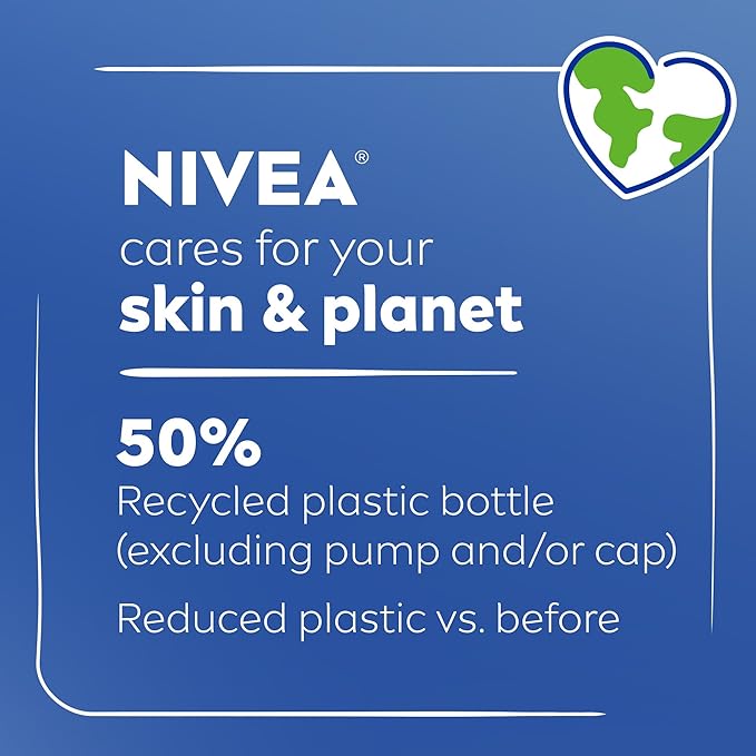 NIVEA Essentially Enriched Body Lotion, Very Dry Skin, Almond Oil, 16.9 Oz