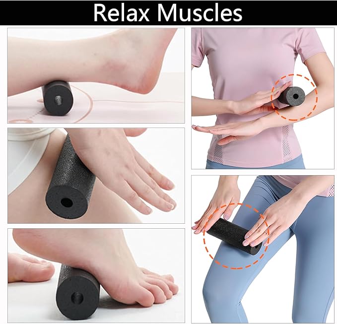 XCZGSW Mini Foam Roller, High Density Massage Tool for Physical Therapy