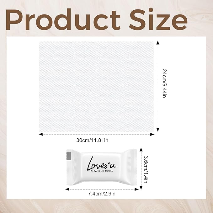 80 PCS Large Compressed Towels Tablets Disposable Compressed Face Towels Portable Cotton Coin Tissues 11.8x9.4in Soft Expandable Towels for Travel Camping Home Makeup Removal