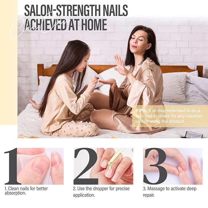 CHUCHU Vegan Cuticle Oil for Nails: Orange Jojoba Nail Cuticle Oil with Vitamin B & E for Moisturizes Cuticle and Nail's Skin - Prevents Hangnails and Chapped 15ML