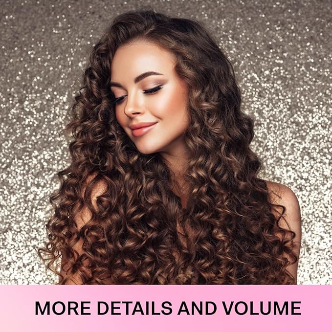 Lanzhire Heatless Curling Rod Headband for Long and Short Hair, No Heat Overnight Curls with Thin Curlers to Sleep In (Golden)