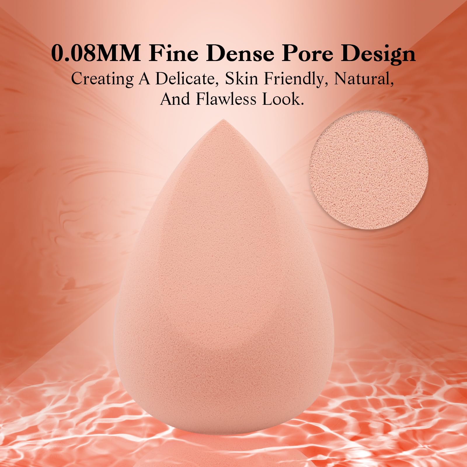 Toiletry Sponges Set Beauty Sponge with Holder Makeup Blender Flawless for Foundation, Liquid,Facial Makeup Tools Beauty Gift Set