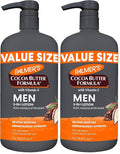 Palmer's Cocoa Butter Formula Men's 3-in-1 Fast Absorbing Face & Body Lotion, 33.8 oz. (Pack of 2)