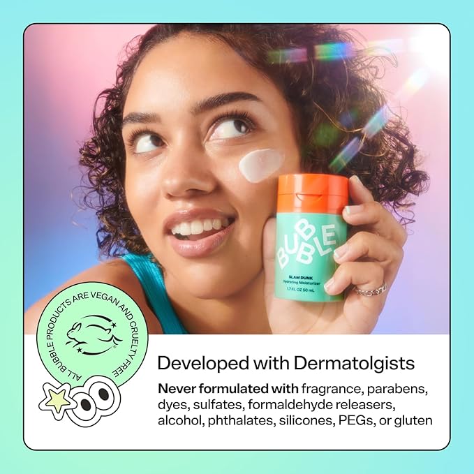 Bubble Skincare Fresh Start Gel Cleanser - Gentle Exfoliating Face Wash for Oily Skin - Gel Cleanser with Aloe Vera Juice + Caffeine to Protect and Soothe Complexion - Summer Skincare Essential(125ml)